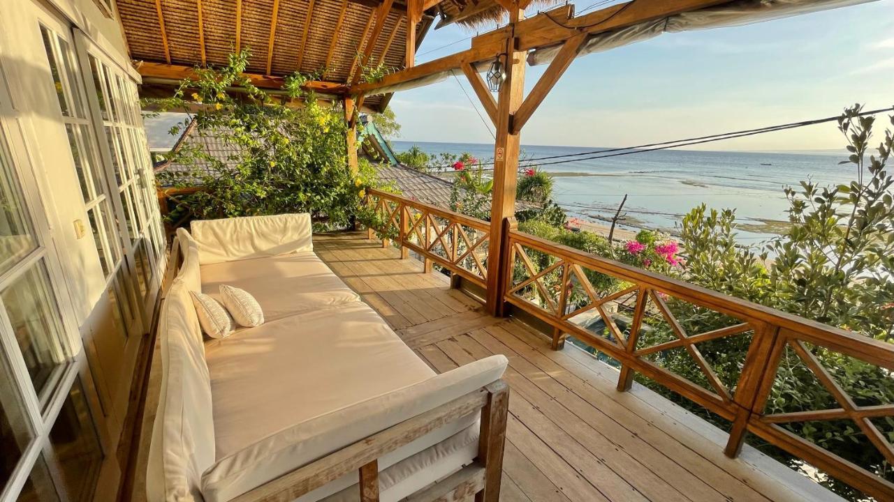 Serenity Luxurious Beachfront Villa & Spa With Private Infinity Pool, 8 Guests Gili Air Luaran gambar