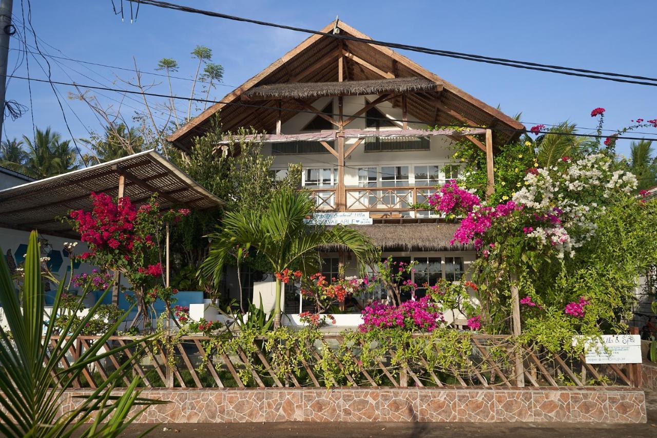 Serenity Luxurious Beachfront Villa & Spa With Private Infinity Pool, 8 Guests Gili Air Luaran gambar